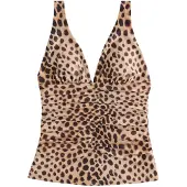 Next Haut de tankini marron / noisette / noir