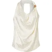 Ana alcazar Haut 'Dreya' beige clair / beige foncé