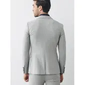 Next Veste de costume gris clair