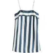 Next Robe d’été bleu marine / blanc