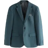Next Veste de costume pétrole