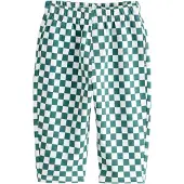 Next Pantalon émeraude / blanc
