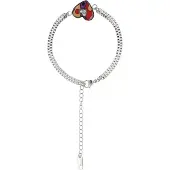 IZIA Bracelet mélange de couleurs / argent