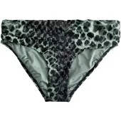 Next Bas de bikini émeraude / noir
