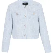 Faina Blazer 'Festive' bleu pastel