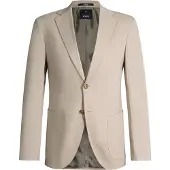 JOOP! Veste de costume 'Dallas' beige clair / blanc