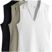 The Set Haut bleu nuit / olive / blanc