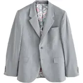 Next Veste de costume gris clair