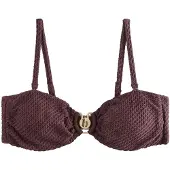 Ted Baker Hauts de bikini chocolat / or