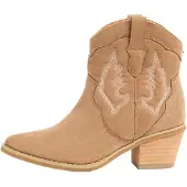 Lipsy Bottes de cowboy sable