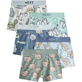 Next Sous-vêtements bleu clair / vert / menthe / blanc cassé