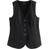 Next Gilet de costume noir