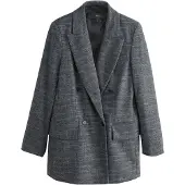 Next Blazer gris foncé