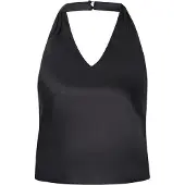 Faina Haut 'Festive' noir