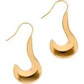 Usha WHITE LABEL Boucles d'oreilles or rose