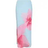 Usha Jupe menthe / rose / rose foncé