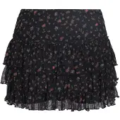 Mymo Jupe 'Young Fashion' bleu clair / kaki / rouge vif / noir