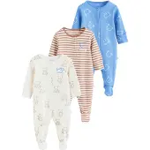 Next Pyjama écru / bleu / marron