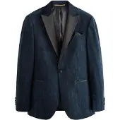 Next Veste de costume bleu / bleu marine / noir