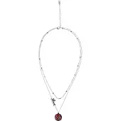 IZIA Chaîne mélange de couleurs / argent
