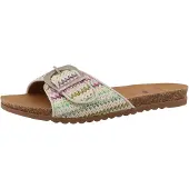 Mustang Mule 'Flat' bleu / vert / violet / orange / rose / blanc cassé