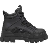 Buffalo Bottines à lacets 'Aspha' noir