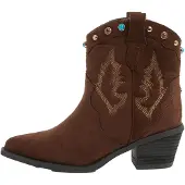 Lipsy Bottes de cowboy azur / chocolat / noisette / or