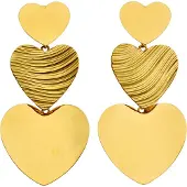 IZIA Boucles d'oreilles or