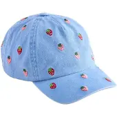 Next Chapeau bleu clair / vert / rose ancienne / rouge rubis