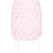 Mymo Jupe 'Young Fashion' bleu clair / rose clair / blanc
