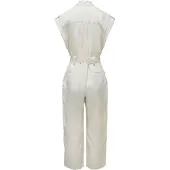Salsa Jeans 21010988 Sleeveless Jumpsuit Blanc S / 28 Femme