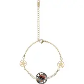 IZIA Bracelet or / noir