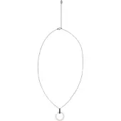 Usha WHITE LABEL Chaîne argent / blanc
