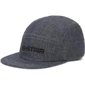 G-Star Bonnet 'Flat Brim 5 Panel Cap' noir