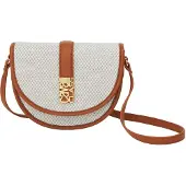 Cavalli Class Sac à bandoulière 'Marina' cognac / blanc cassé