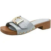 Tamaris Mule bleu clair