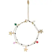 Mymo Bracelet or / mélange de couleurs