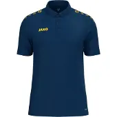 Jako Polo One bleu marine/citron XXL
