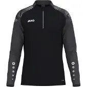 Jako Ziptop Sonic noir/anthracite XXL