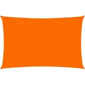 vidaXL Voile de parasol tissu oxford rectangulaire 3x6 m orange