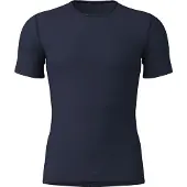 Loeffler Merino Light Short Sleeve T-shirt Bleu S Homme