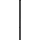 vidaXL Tête de lit métal noir 160 cm