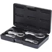 Ks Tools Lot de casse-écrous 4 pièces