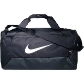 Nike Sac de sport 'Brasilia 9.5' noir / blanc naturel