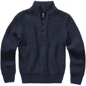 Brandit Pull-over bleu marine