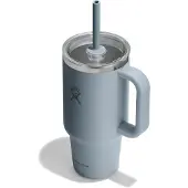 Hydroflask Travel Tumbler Clear-32 Oz Thermal Mug Bleu,Gris 32 oz