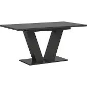 Ebuy24 Motion table de salle à manger 150x90 cm gris.