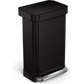 Simplehuman Poubelle Liner Pocket 45 Litres Noir