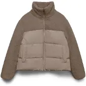 Vero Moda Veste d’hiver 'VMHolly' marron / taupe
