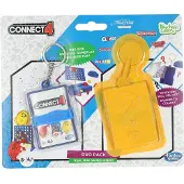 Hasbro Unisexe, Porte-clés, Mini-Spiel-Schlüsselanhänger Vier gewinnt